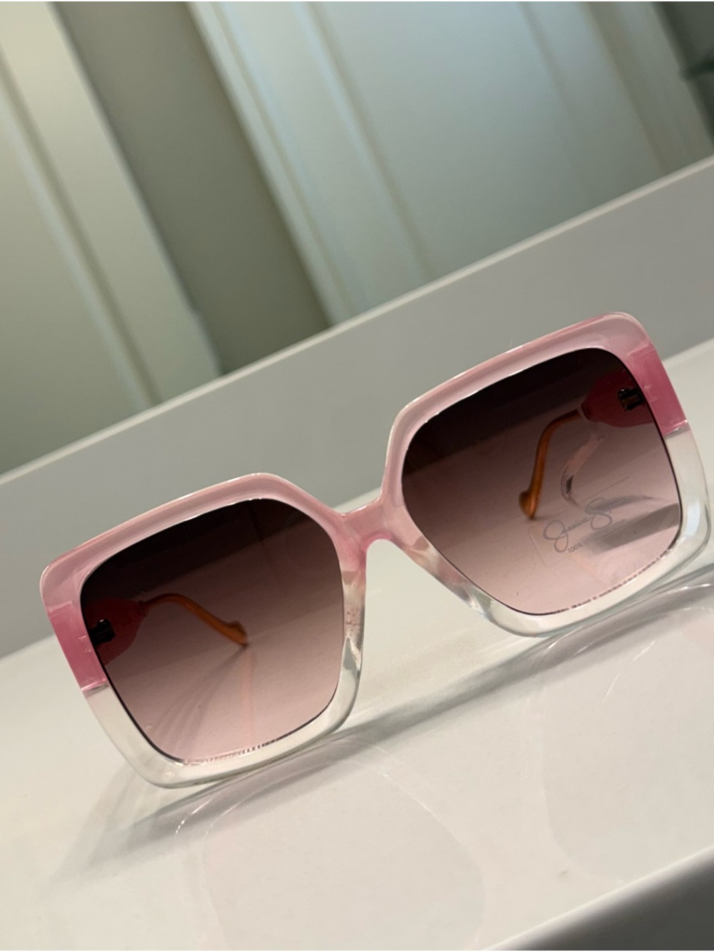 Jessica Simpson Pink Ombre Square Sunglasses 💗NWT💗